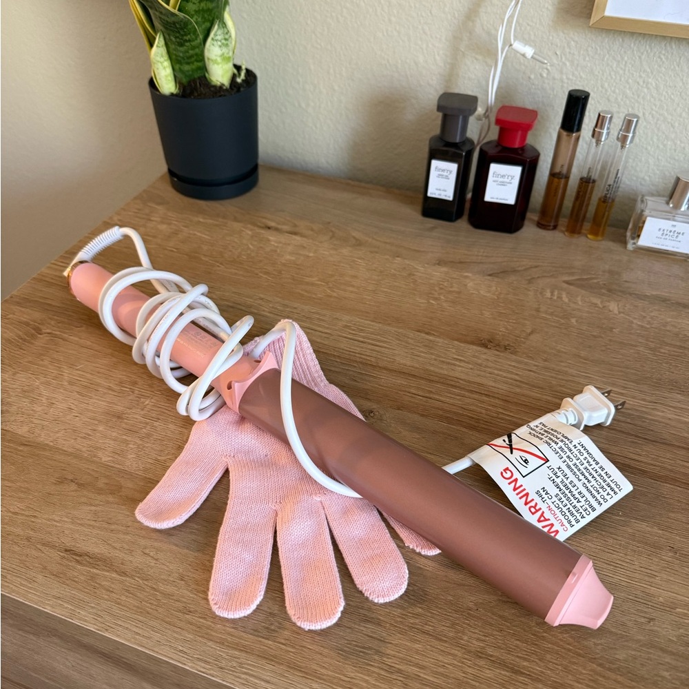 SOLD Pink Curling Iron